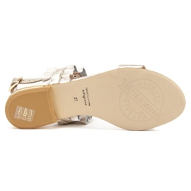 Sandalias Filippo 500 Oro dorado 5