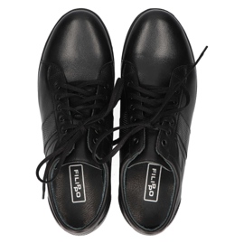 Zapatos de piel Filippo 2063 negro 3