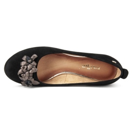 Filippo 03552-62 / 00-5 bailarinas Negro más Cobre 6