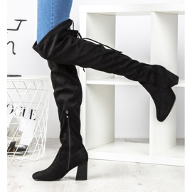 Botas Filippo DKZ1029/19 Bk Negras negro plata gris 2