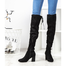 Botas Filippo DKZ1029/19 Bk Negras negro plata gris 3