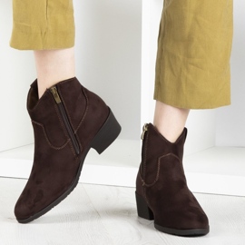 Botas marrón oscuro Filippo DBT1046/19 Dbr beige 3