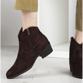 Botas marrón oscuro Filippo DBT1046/19 Dbr beige 4