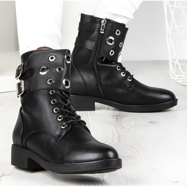 Botas negras Filippo DBT1015/19 Bk negro plata gris 2 Botas negras Filippo DBT1015/19 Bk negro plata gris 2