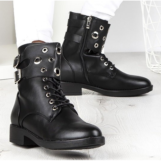Botas negras Filippo DBT1015/19 Bk negro plata gris 2 Botas negras Filippo DBT1015/19 Bk negro plata gris 2