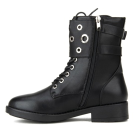 Botas negras Filippo DBT1015/19 Bk negro plata gris 1 Botas negras Filippo DBT1015/19 Bk negro plata gris 1
