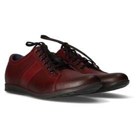 Zapatos de piel Filippo 2063 burdeos rojo 2 Zapatos de piel Filippo 2063 burdeos rojo 2