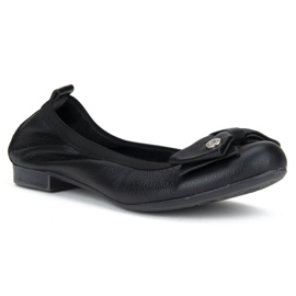 Filippo 477 bailarinas Black Grain negro 1