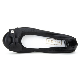 Filippo 477 bailarinas Black Grain negro 3
