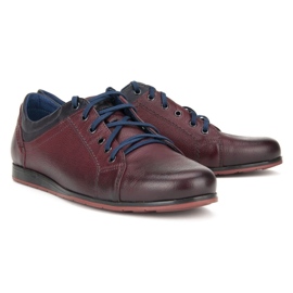Filippo 1655 Bordo zapatos rojo 2