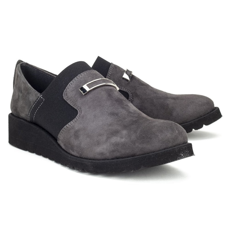 Zapatos Filippo 010 Ante Gris 2
