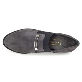 Zapatos Filippo 010 Ante Gris 3