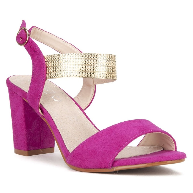 Sandalias tacón Filippo DS817/20 Fh rosa rosado 2 Sandalias tacón Filippo DS817/20 Fh rosa rosado 2