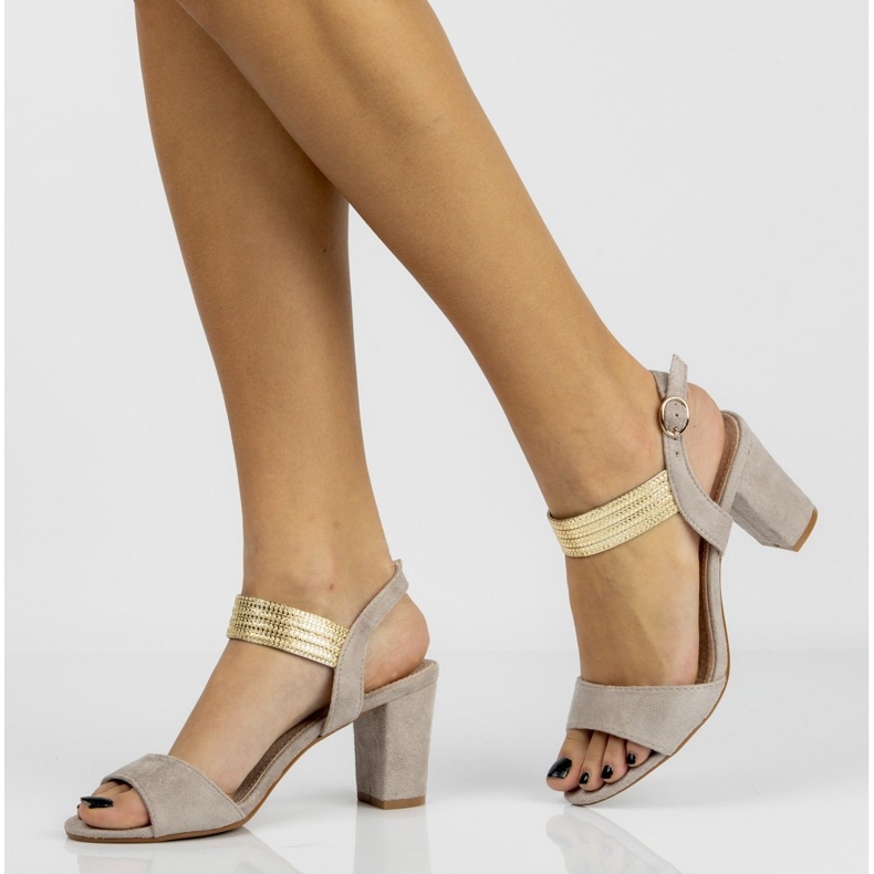 Sandalias Filippo DS817 / 20 Gr Gris 1 Sandalias Filippo DS817 / 20 Gr Gris 1