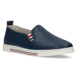 Zapatos de piel FILIPPO DP066/20 Nv azul marino 1