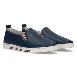 Zapatos de piel FILIPPO DP066/20 Nv azul marino 4