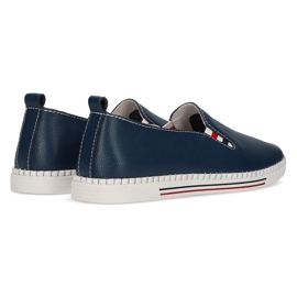 Zapatos de piel FILIPPO DP066/20 Nv azul marino 8