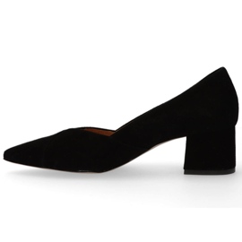 Zapatos Filippo 1410 Ante Negro 3