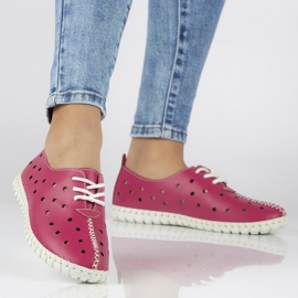 Zapatos de piel Filippo DP1225/20 Fh rosa rosado 1