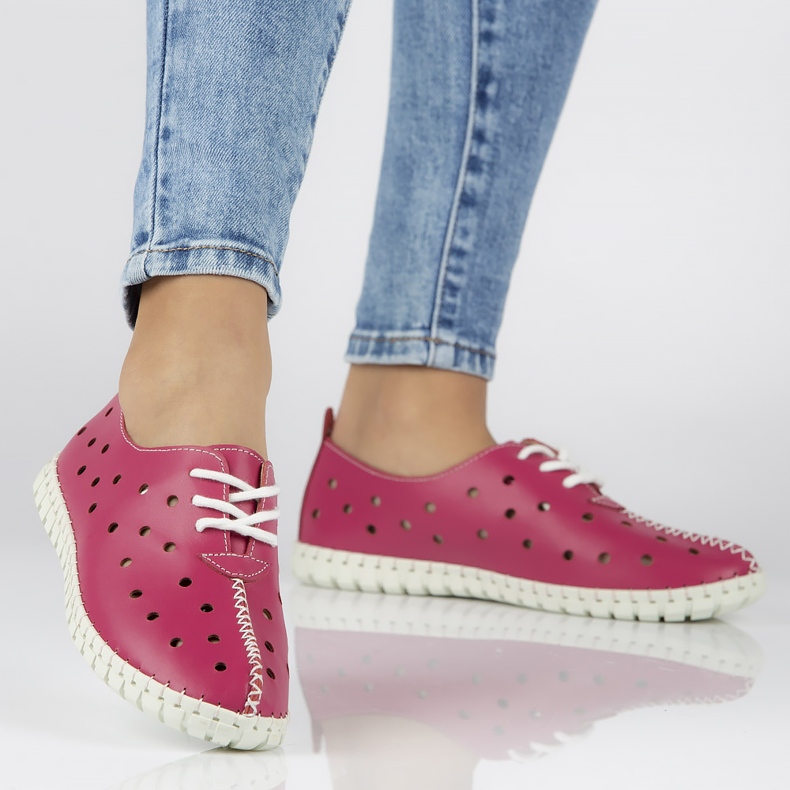 Zapatos de piel Filippo DP1225/20 Fh rosa 1