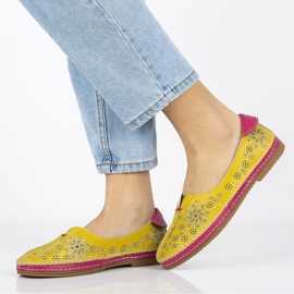Zapatos de piel Filippo DP1224/20 Yl Amarillo 3