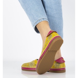 Zapatos de piel Filippo DP1224/20 Yl Amarillo 4