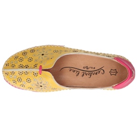 Zapatos de piel Filippo DP1224/20 Yl Amarillo 6