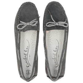 Mocasines de piel Filippo DP1203/20 Gr gris 5