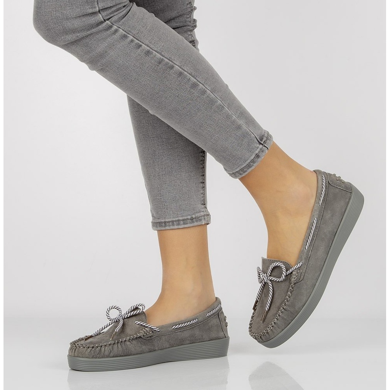 Zapatos de cuero Filippo DP1200 / 20 Gr gris 1 Zapatos de cuero Filippo DP1200 / 20 Gr gris 1