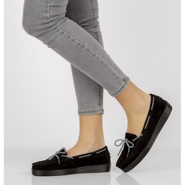 Zapatos de cuero Filippo DP1200/20 Bk negro 1