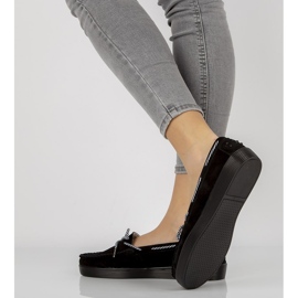Zapatos de cuero Filippo DP1200/20 Bk negro 4
