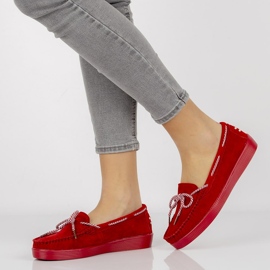 Rojo Filippo DP1200 / 20 Rd zapatos de cuero 1