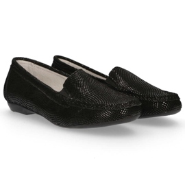 Mocasines de piel Filippo DP005/20 Bk negro 4