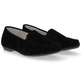 Mocasines de piel Filippo DP644/20 Bk negro 2