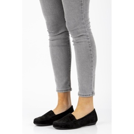 Mocasines de piel Filippo DP644/20 Bk negro 3