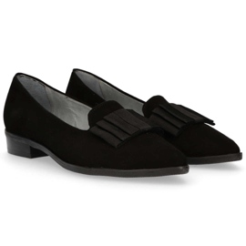 Zapatos Filippo 1344 Ante Negro 6