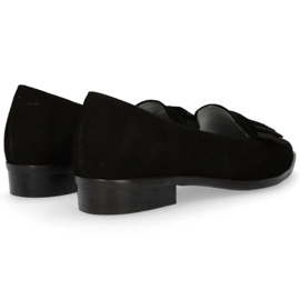 Zapatos Filippo 1344 Ante Negro 9