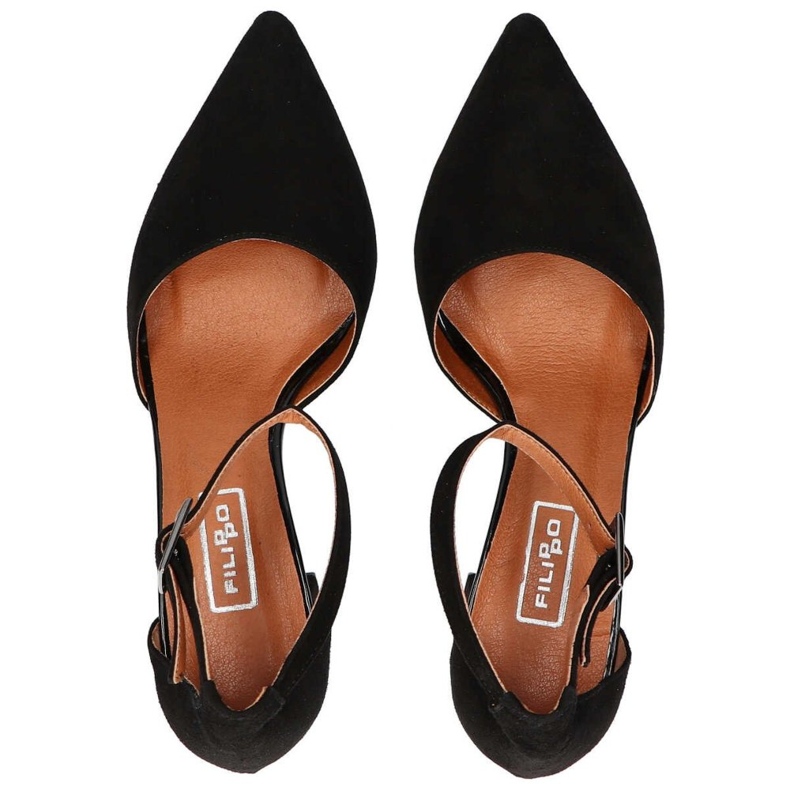 Sandalias Filippo 1515 Ante Negro 1