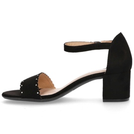 Filippo DS1350/20 Bk sandalias negras negro 5