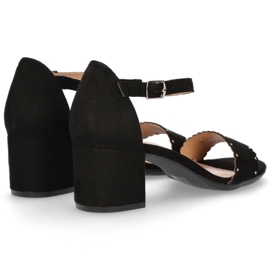 Filippo DS1350/20 Bk sandalias negras negro 6