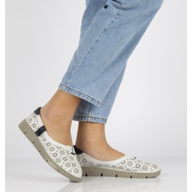 Zapatos de piel Filippo DP1339/20 Wh blanco 1 Zapatos de piel Filippo DP1339/20 Wh blanco 1