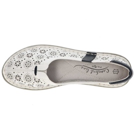 Zapatos de piel Filippo DP1339/20 Wh blanco 5