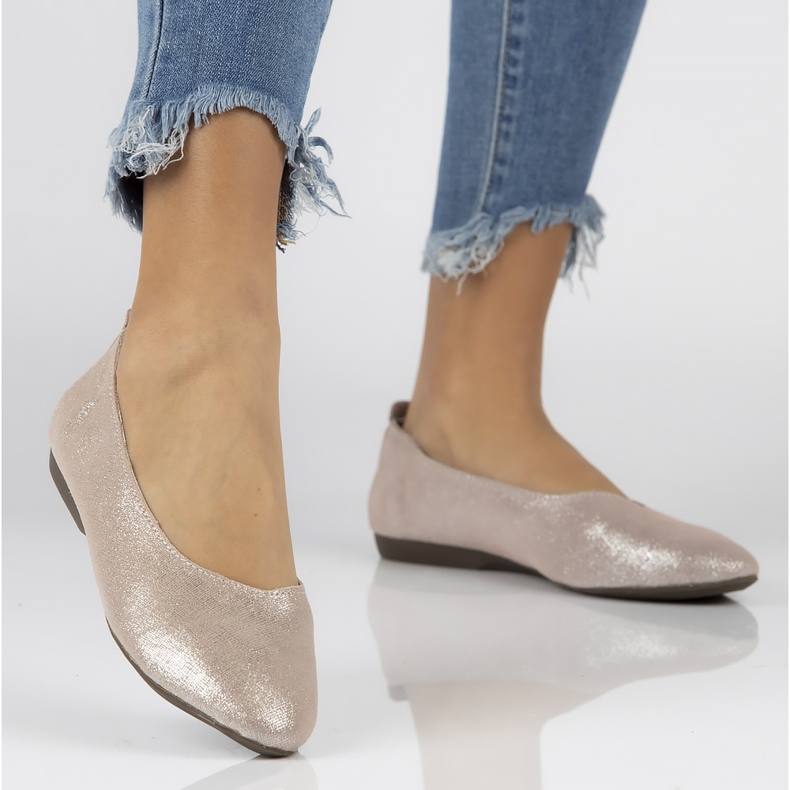 Bailarinas de cuero Filippo DP1337/20 Pi rosa 1