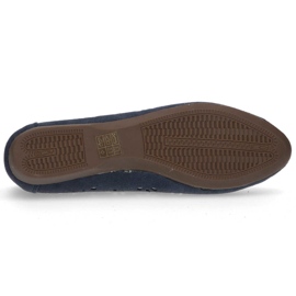 Zapatos de piel Filippo DP680/20 Nv azul marino 2
