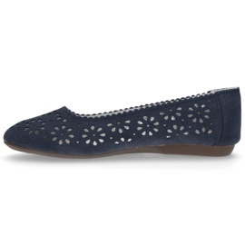Zapatos de piel Filippo DP680/20 Nv azul marino 5