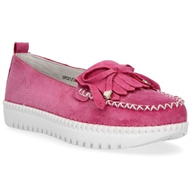 Zapatos de piel Filippo DP021/20 Fh rosa 2