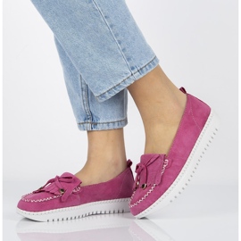 Zapatos de piel Filippo DP021/20 Fh rosa 1