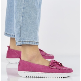 Zapatos de piel Filippo DP021/20 Fh rosa rosado 3