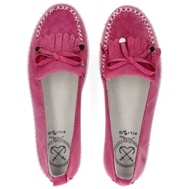 Zapatos de piel Filippo DP021/20 Fh rosa rosado 5