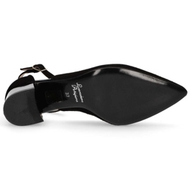 Zapatos De Salón Filippo F272 Ante Negro 6